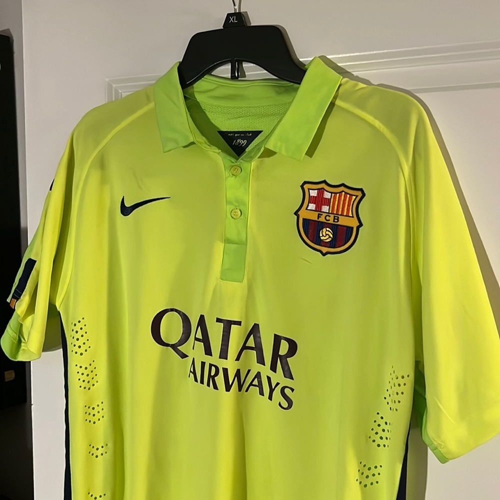 Nike Authentic FC Barcelona Lionel Messi Jersey. Size XL